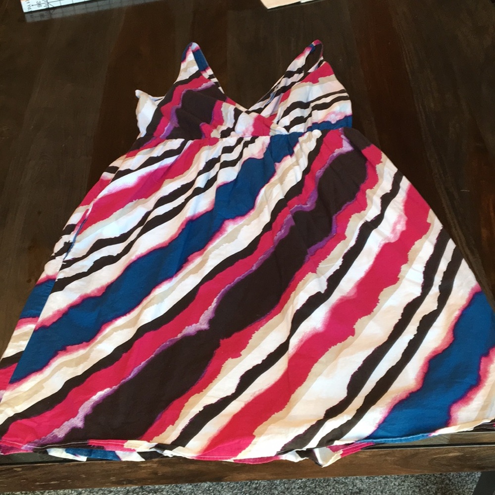 Beautiful Multi Color Striped Dress